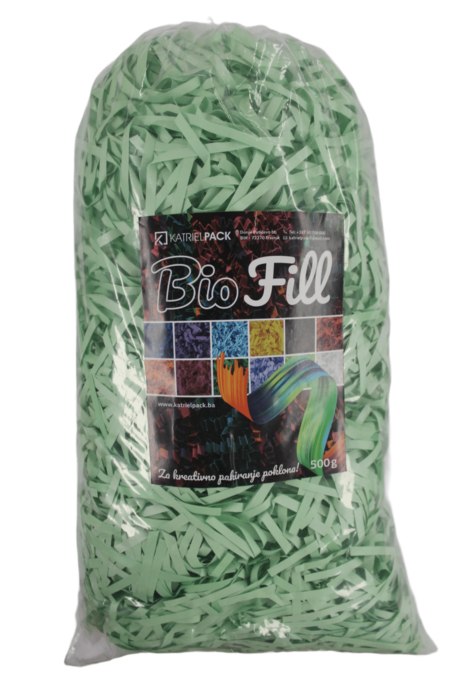 BIO FILL ISPUNA 500 g SVIJETLO ZELENA